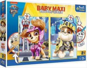 Puzzle 2x10 Baby Maxi Radosna drużyna Paw Patrol. Wydawca: Trefl. Multiszop.pl Opakowanie Puzzle 2x10 Baby Maxi Radosna drużyna Paw Patrol