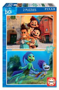 Puzzle 2x100 Luca G3. Wydawca: Educa. Multiszop.pl Opakowanie Puzzle 2x100 Luca G3