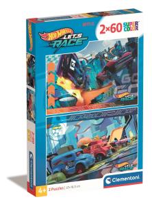 Opakowanie Puzzle 2x60 Super Kolor Hot Wheels