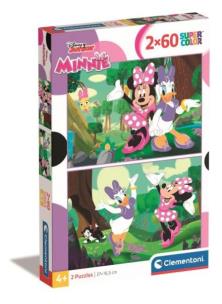 Opakowanie Puzzle 2x60 Super Kolor Minnie