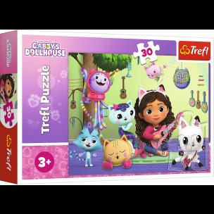 Opakowanie Puzzle 30 Gabi i jej uroczy domek 18301