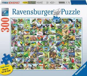 Opakowanie Puzzle 300 99 zachwycających ptaków