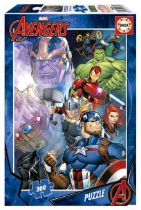 Puzzle 300 Avengers. Wydawca: Educa. Multiszop.pl Opakowanie Puzzle 300 Avengers