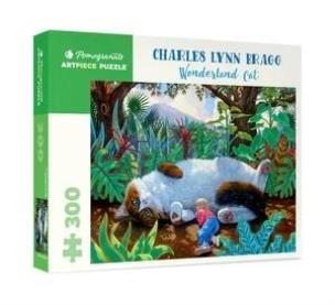 Opakowanie Puzzle 300 Cudowny kot, Charles Lynn Bragg