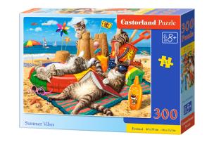 Puzzle 300 el. B-030460 Summer Vibes. Wydawca: Castorland. Multiszop.pl Opakowanie Puzzle 300 el. B-030460 Summer Vibes