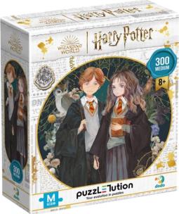 Opakowanie Puzzle 300 Harry Potter. Hermiona i Ron