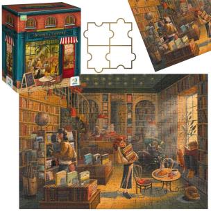 Puzzle 300 Księgarnia. Wydawca: Dodo. Multiszop.pl Opakowanie Puzzle 300 Księgarnia