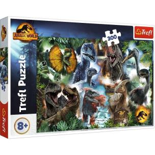 Opakowanie Puzzle 300 Ulubione dinozaury Universal Jurassic World 23013