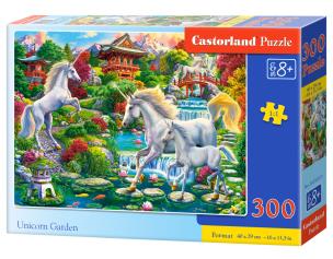 Puzzle 300 Unicorn Garden CASTOR. Wydawca: Castorland. Multiszop.pl Opakowanie Puzzle 300 Unicorn Garden CASTOR