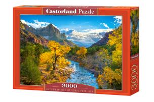 Puzzle 3000 Autumn in Zion National Park, USA. Wydawca: Castorland. Multiszop.pl Opakowanie Puzzle 3000 Autumn in Zion National Park, USA