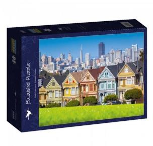Opakowanie Puzzle 3000 Kolorowe domki w San Francisco