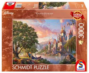 Puzzle 3000 Piękna i Bestia G3. Wydawca: G3. Multiszop.pl Opakowanie Puzzle 3000 Piękna i Bestia G3