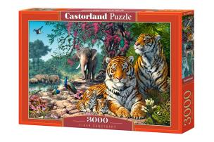 Opakowanie Puzzle 3000 Sanktuarium tygrysów C-300600-2
