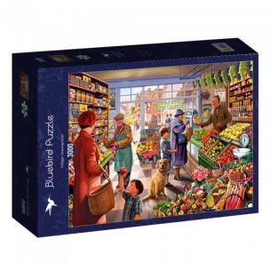 Opakowanie Puzzle 3000 Stary sklep z warzywami i owocami