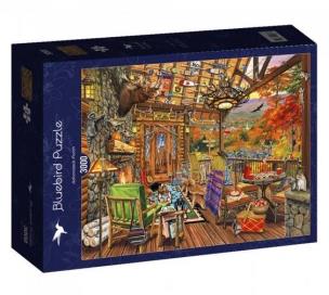 Opakowanie Puzzle 3000 Wnętrze chaty w górach