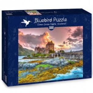 Opakowanie Puzzle 3000 Zamek Eilean Donan o zachodzie słońca