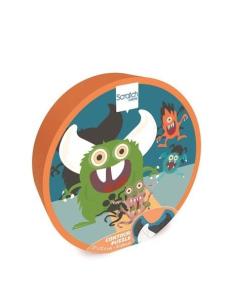 Puzzle 33 konturowe Stworki. Wydawca: Scratch. Multiszop.pl Opakowanie Puzzle 33 konturowe Stworki