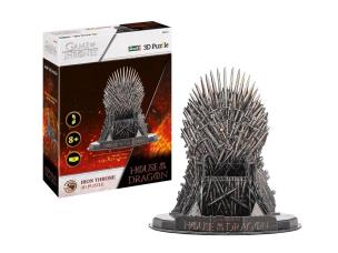 Puzzle 3D 39 Ród Smoka - Żelazny Tron. Wydawca: Revell. Multiszop.pl Opakowanie Puzzle 3D 39 Ród Smoka - Żelazny Tron