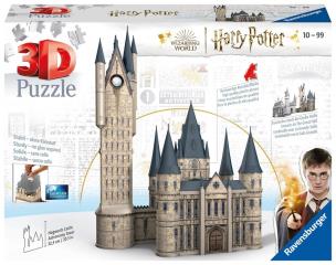 Opakowanie Puzzle 3D 540 Budynki: Zamek Hogwarts Wieża