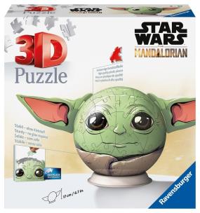 Opakowanie Puzzle 3D 72 Star Wars Grogu Kula