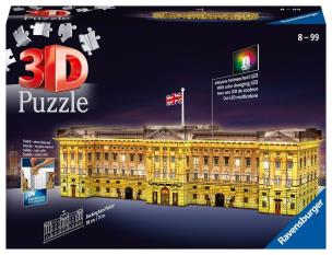 Opakowanie Puzzle 3D Budynki nocą: Pałac Buckingham