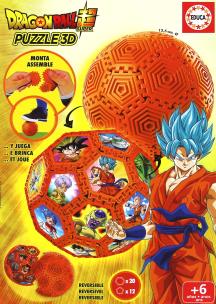 Puzzle 3D - Dragon Ball 32 el. G3. Wydawca: Educa. Multiszop.pl Opakowanie Puzzle 3D - Dragon Ball 32 el. G3