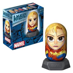Puzzle 3D Hylkies: Kapitan Marvel. Wydawca: Ravensburger. Multiszop.pl Opakowanie Puzzle 3D Hylkies: Kapitan Marvel