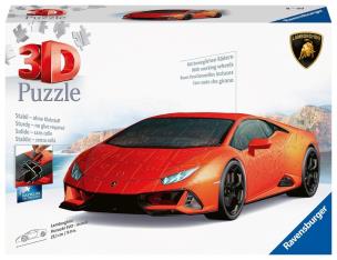 Opakowanie Puzzle 3D Lamborghini Huracan Evo arancio