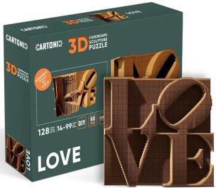 Opakowanie Puzzle 3D LOVE Cartonic