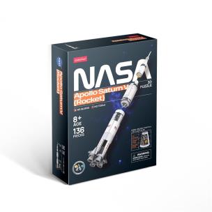 Opakowanie Puzzle 3D Nasa Apollo Saturn V Rocket