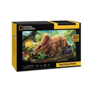 Opakowanie Puzzle 3D National Geographic Triceratops