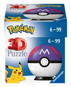 Opakowanie Puzzle 3D Pokemon Master Ball