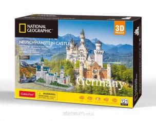 Opakowanie Puzzle 3D Zamek Neuschwanstein