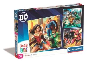 Opakowanie Puzzle 3x48 Super Kolor DC Justice League