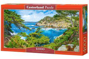Puzzle 4000 Californian Coast C-400355. Wydawca: CASTOR. Multiszop.pl Opakowanie Puzzle 4000 Californian Coast C-400355