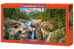 Puzzle 4000 Kanion Mistaya Park Narodowy Banff Kanada C-400348-2. Wydawca: CASTOR. Multiszop.pl Opakowanie Puzzle 4000 Kanion Mistaya Park Narodowy Banff Kanada C-400348-2