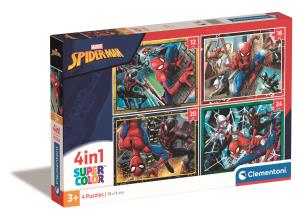 Opakowanie Puzzle 4w1 Super Kolor Marvel
