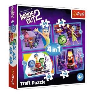 Opakowanie Puzzle 4w1 W głowie się nie mieści 2 TREFL