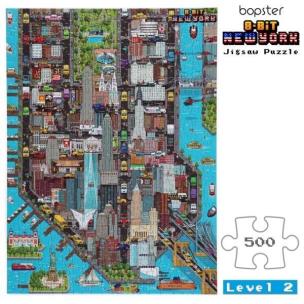 Opakowanie Puzzle 500 8-BIT Nowy Jork