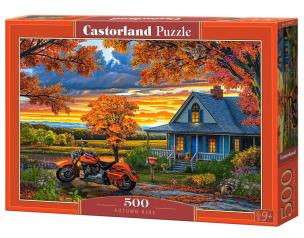Puzzle 500 Autumn Ride. Wydawca: Castorland. Multiszop.pl Opakowanie Puzzle 500 Autumn Ride