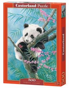 Puzzle 500 Bamboo Dreams CASTOR. Wydawca: Castorland. Multiszop.pl Opakowanie Puzzle 500 Bamboo Dreams CASTOR