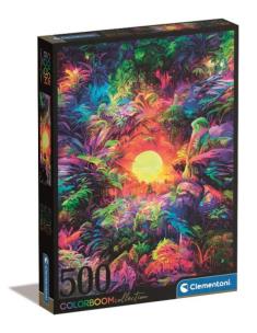 Opakowanie Puzzle 500 Color Boom Psychedelic Jungle Sunrise
