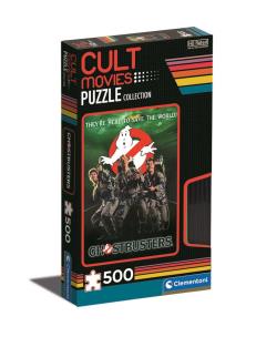 Puzzle 500 cult movies ghostbusters 35153. Wydawca: Clementoni. Multiszop.pl Opakowanie Puzzle 500 cult movies ghostbusters 35153