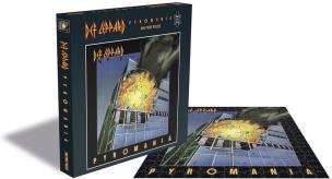 Opakowanie Puzzle 500 Def Leppard - Pyromania