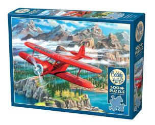 Opakowanie Puzzle 500 Dwupłatowiec Beechcraft Staggerwing G3