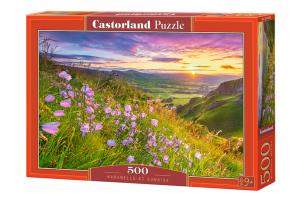 Opakowanie Puzzle 500 Harebells at Sunrise CASTOR