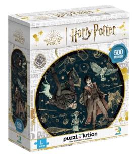 Opakowanie Puzzle 500 Harry Potter. Devoted. Legend