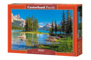 Opakowanie Puzzle 500 Maligne Lake, Canada CASTOR