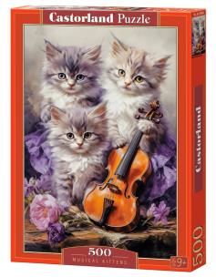 Opakowanie Puzzle 500 Musical Kittens CASTOR