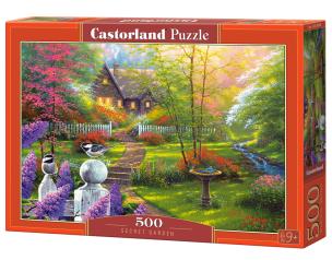 Opakowanie Puzzle 500 Secret Garden CASTOR